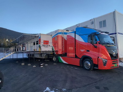 中國(guó)重汽智能雪蠟車(chē) 科技賦能，助力冬奧健兒馳騁賽場(chǎng)